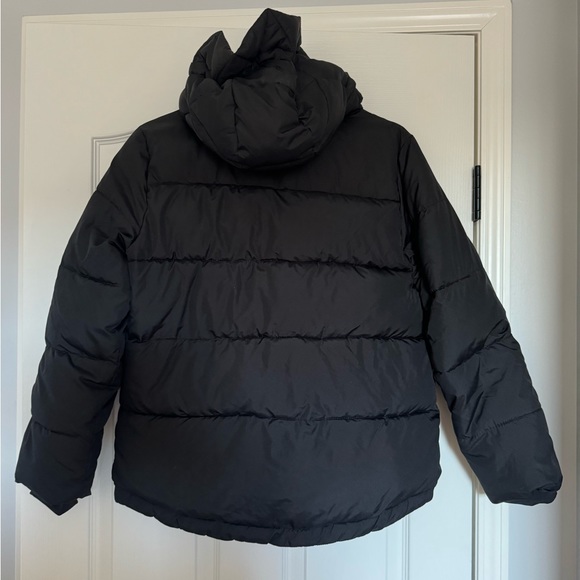 Gap Upcycled Puffer Coat in Black size S - Picture 9 of 12